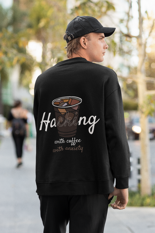 Hacking with Coffee Sweatshirt