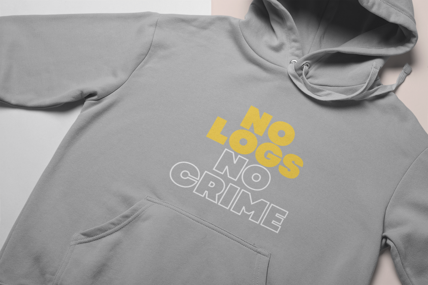 No Logs, No Crime Hoodie