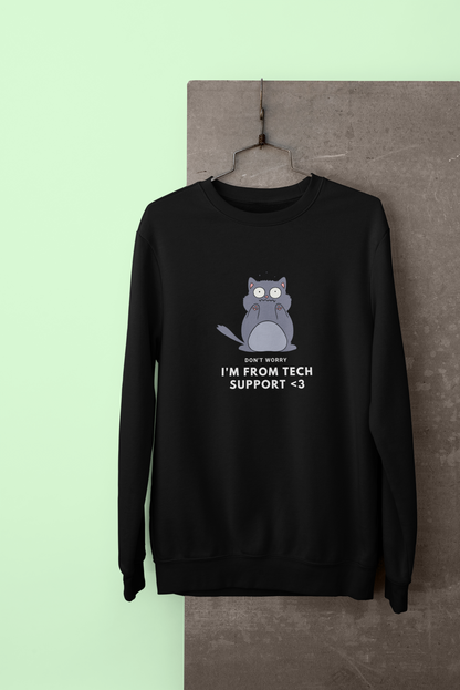 Don't Worry Cat Sweatshirt