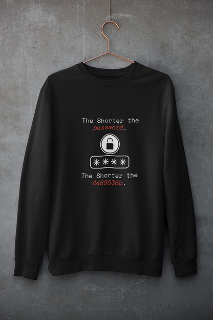Short Password Sweatshirt