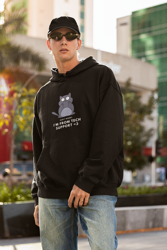 Don't Worry Cat Hoodie