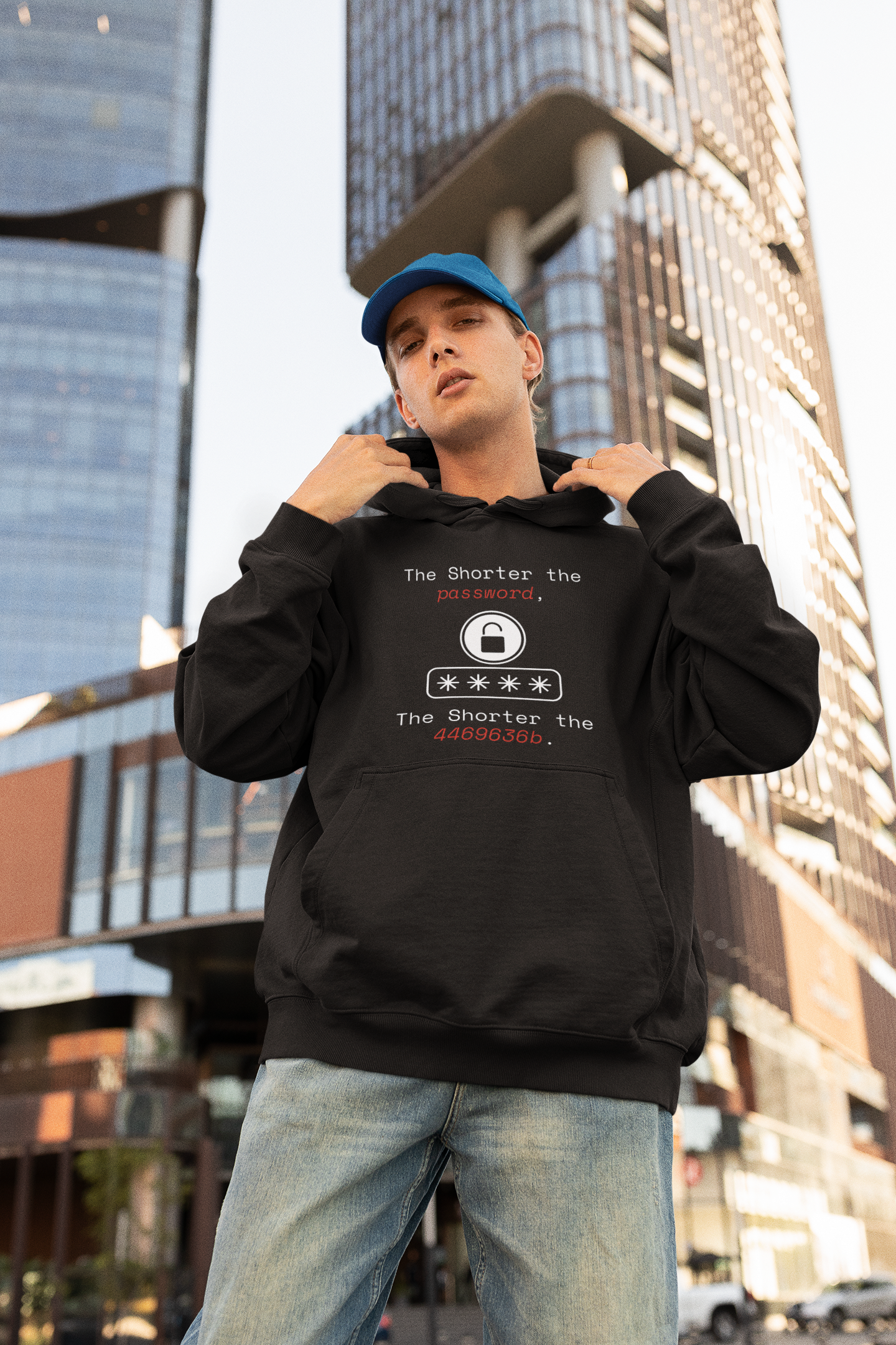 Short Password Hoodie
