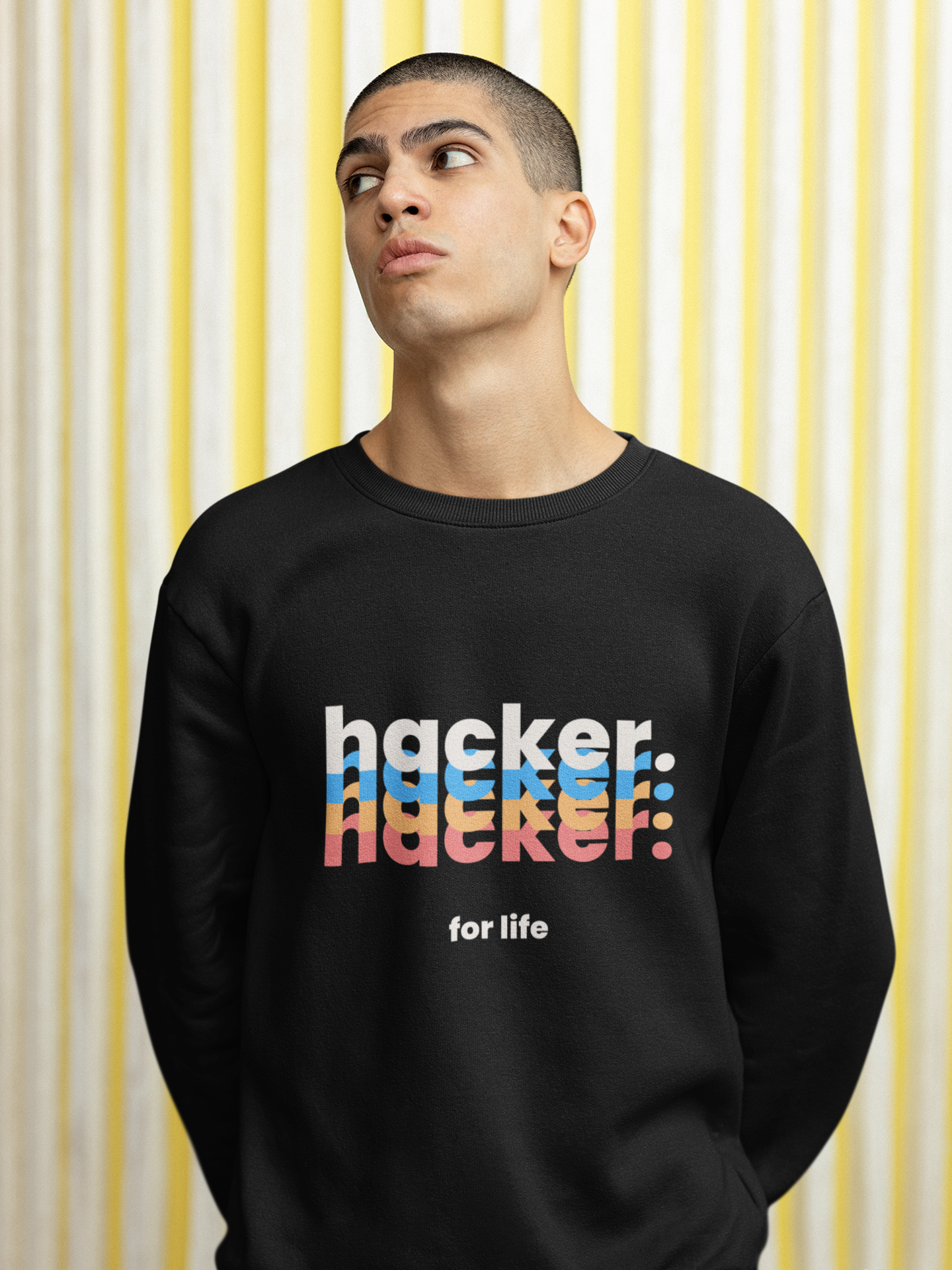 Hacker for Life Sweatshirt
