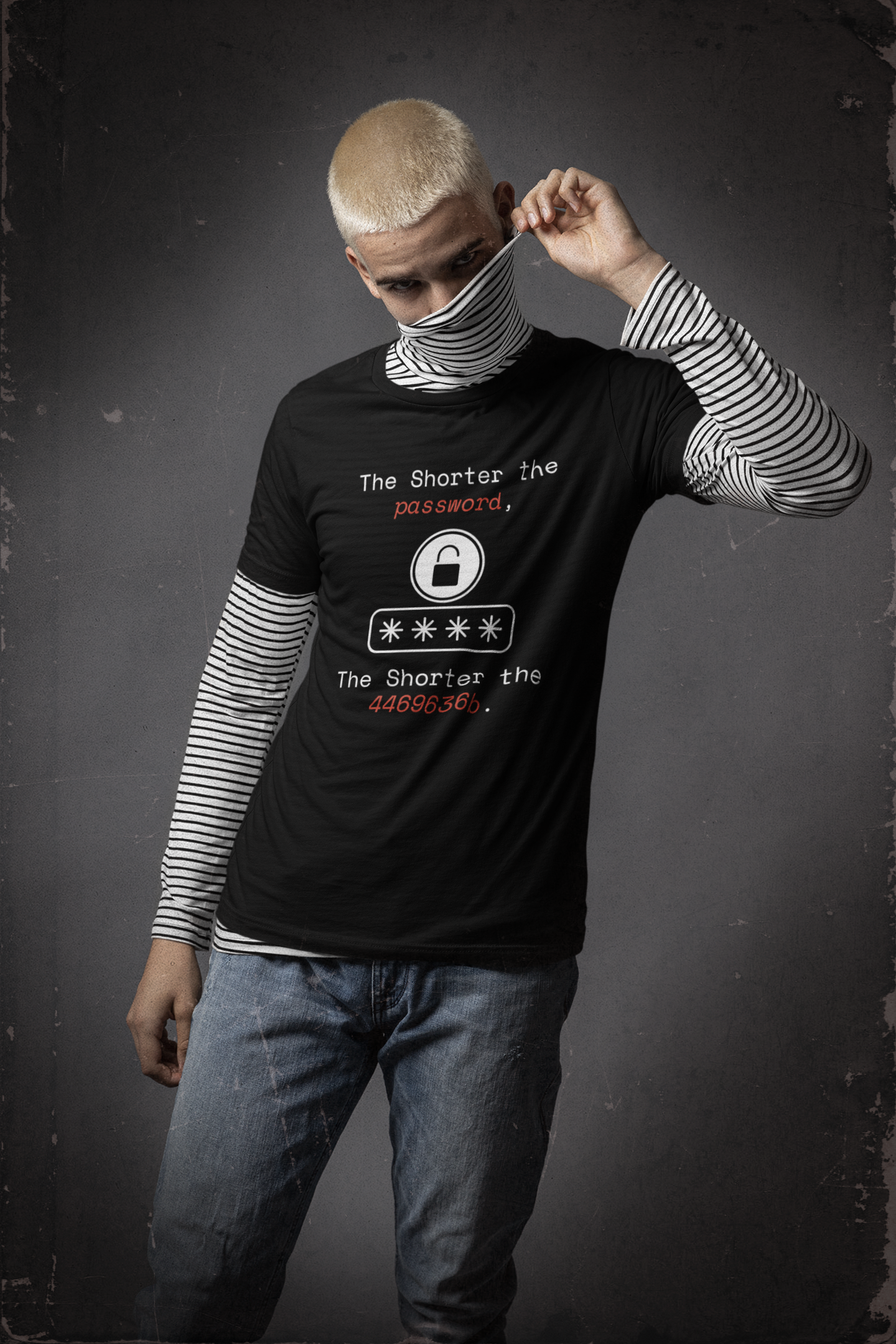 Short Password Half Sleeve