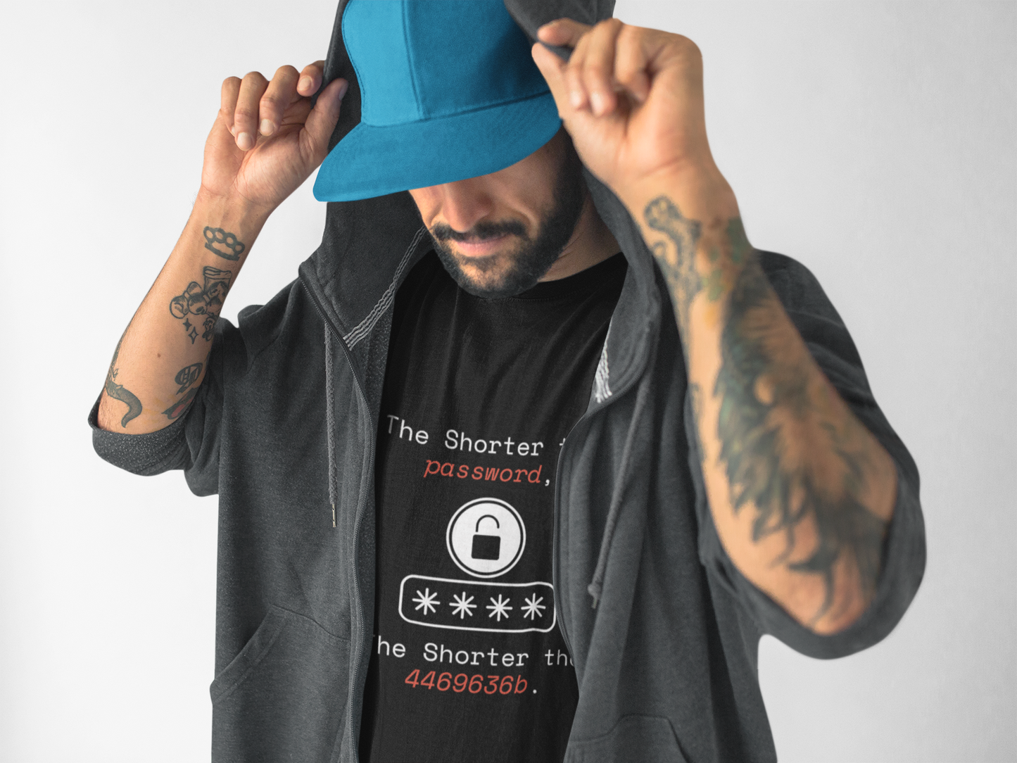 Short Password Half Sleeve