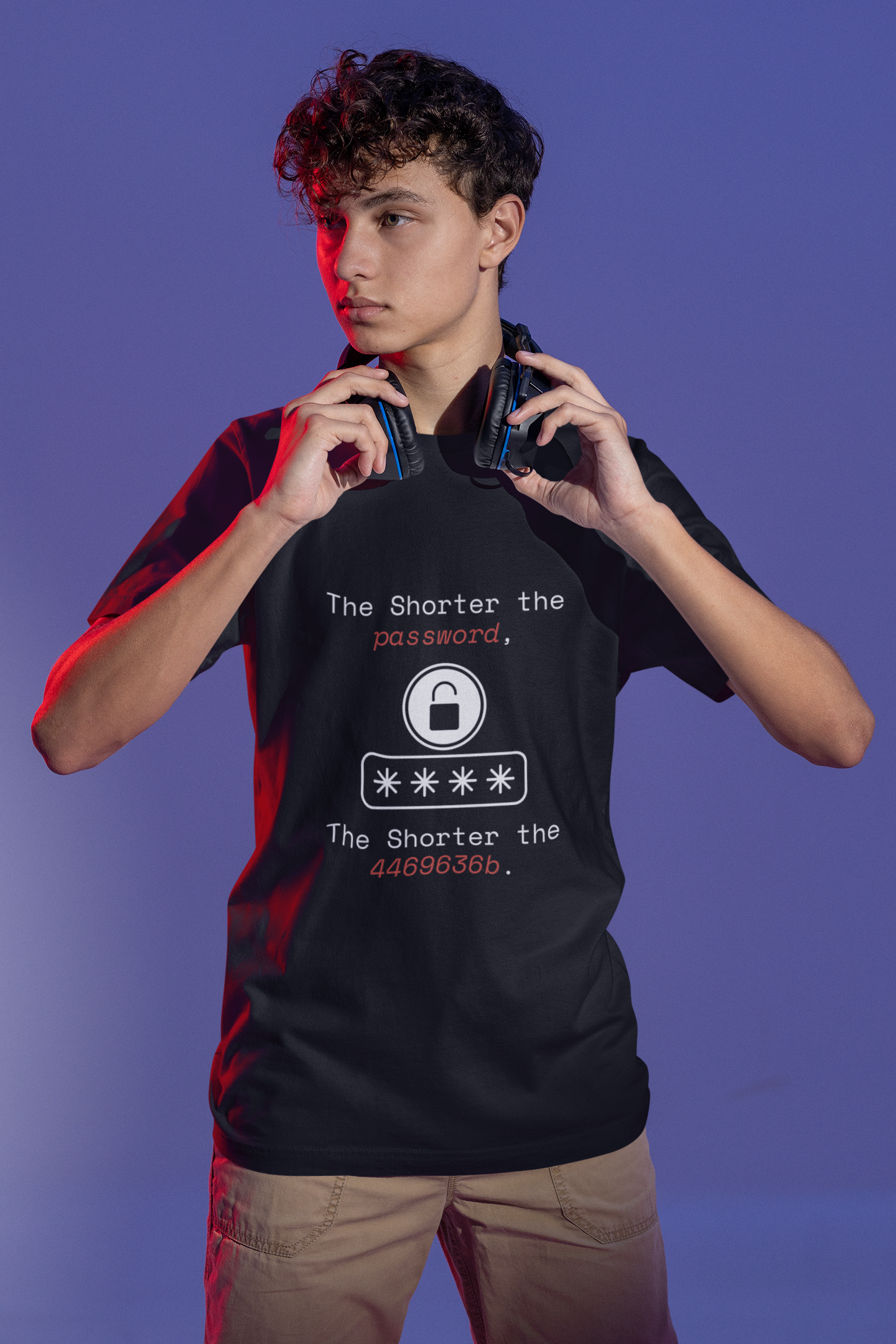 Short Password Half Sleeve