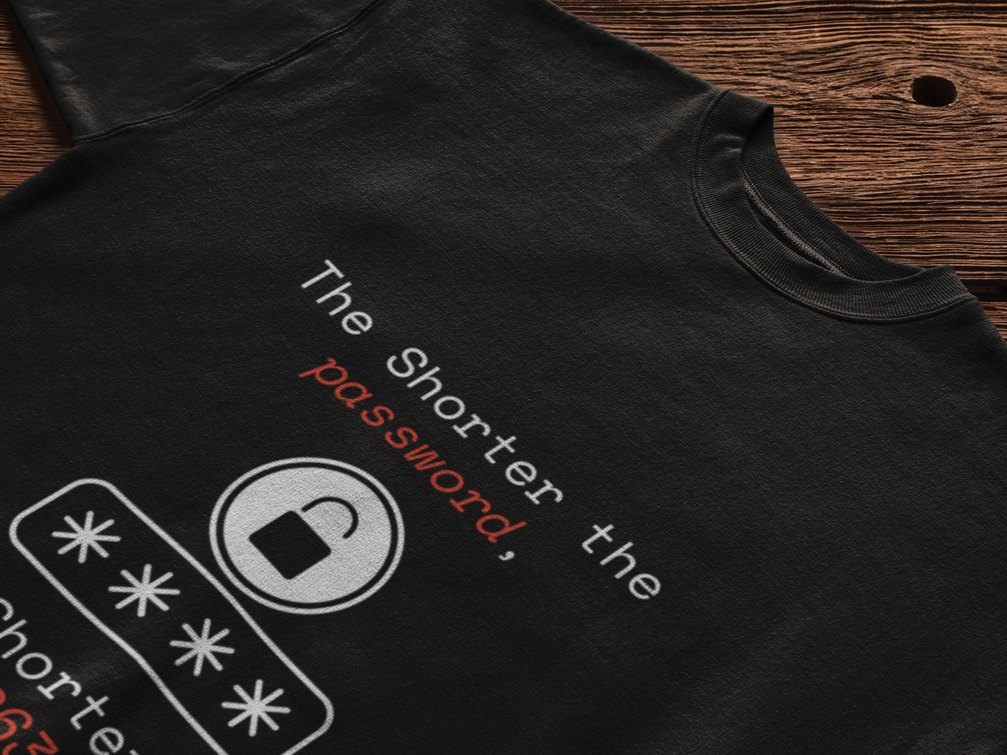 Short Password Half Sleeve