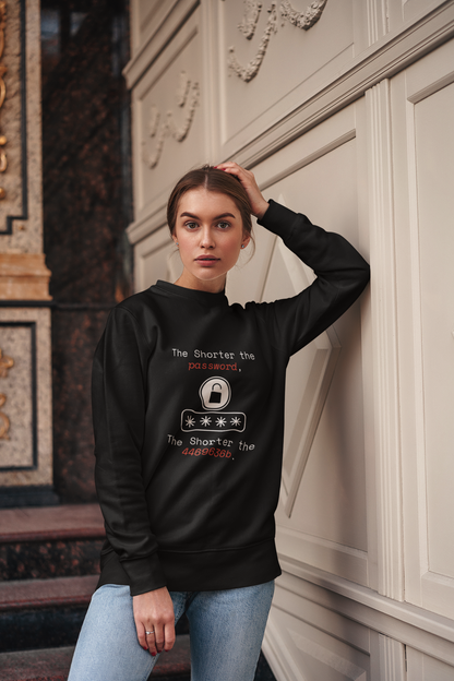 Short Password Sweatshirt